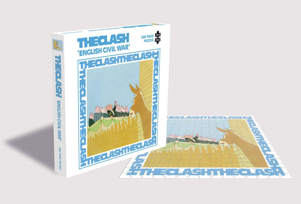 The Clash Rock Saws Jigsaw Puzzle English Civil War (500 pieces) - MangaShop.ro