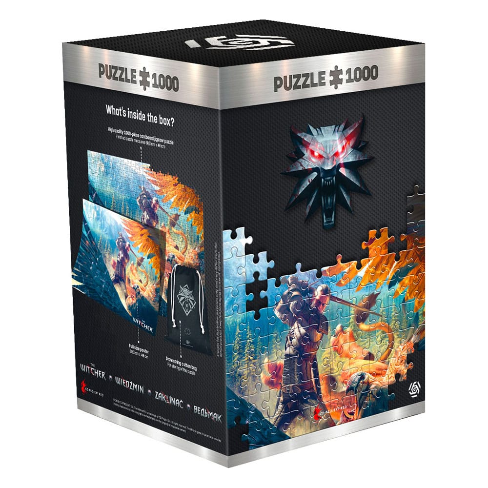 The Witcher Premium Puzzle Griffin Fight (1000 pieces) - MangaShop.ro