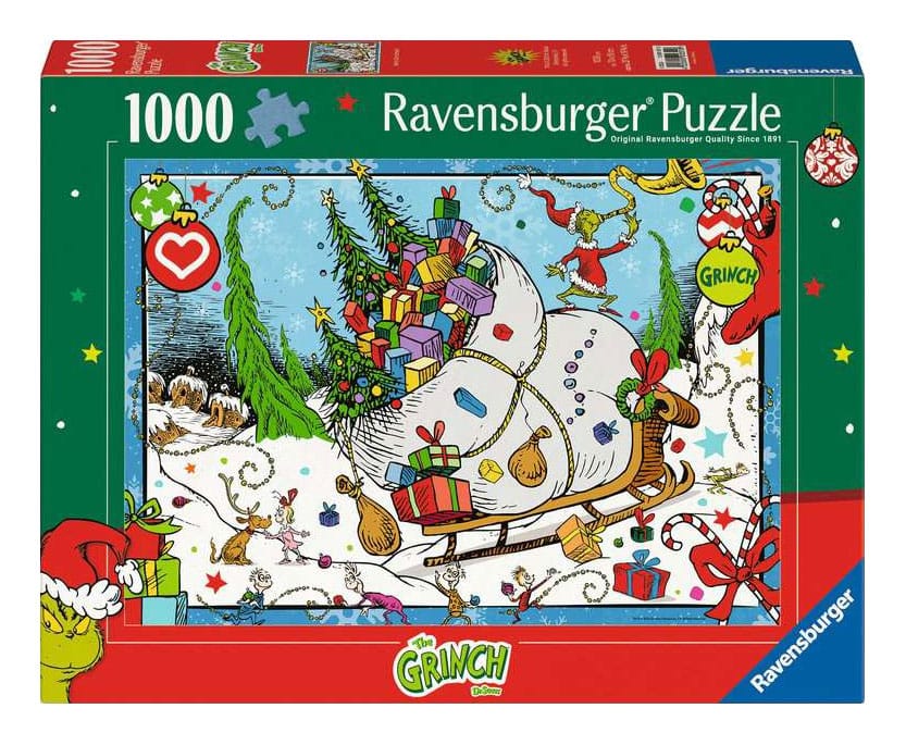 The Grinch Jigsaw Puzzle Poster (1000 pieces) - MangaShop.ro