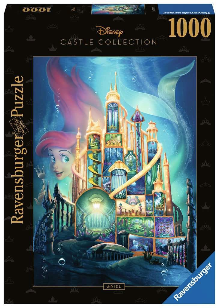 Disney Castle Collection Jigsaw Puzzle Ariel (The Little Mermaid) (1000 pieces) - MangaShop.ro