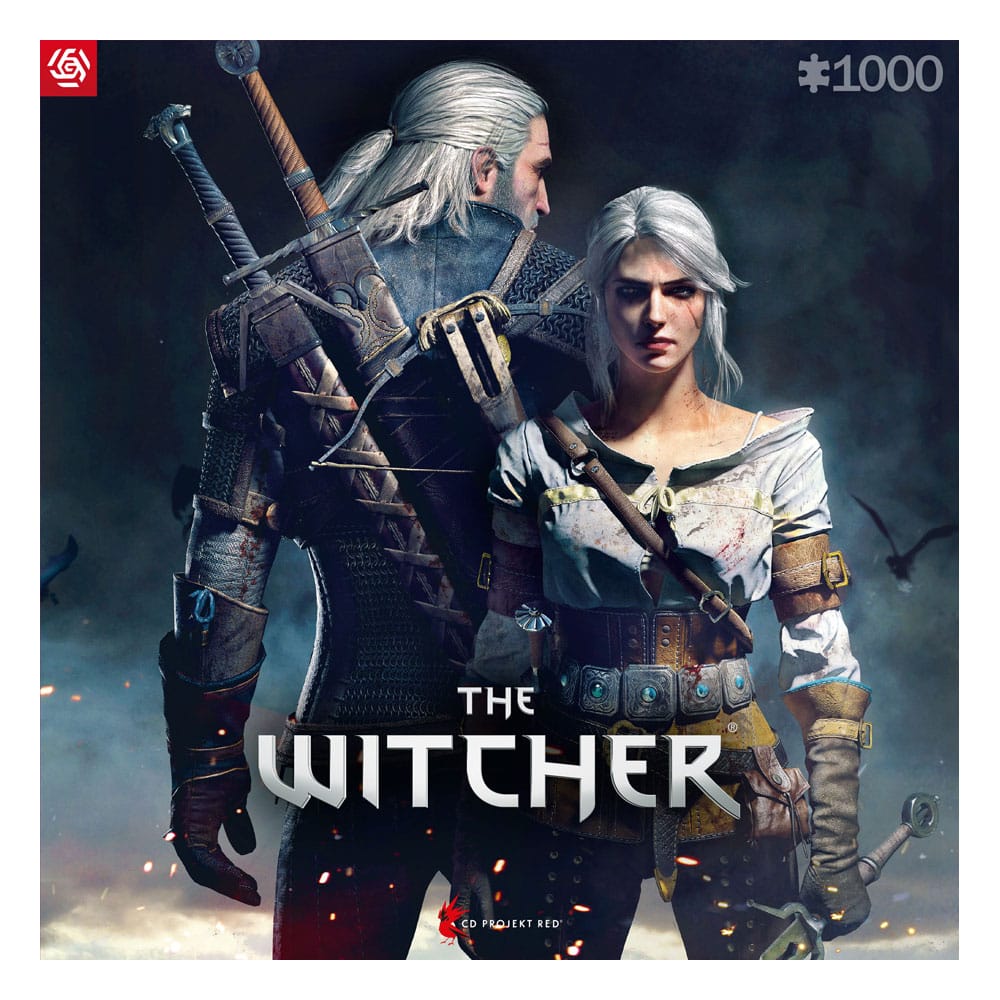 The Witcher Gaming Puzzle Geralt & Ciri (1000 pieces) - MangaShop.ro