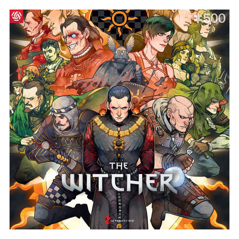 The Witcher Gaming Puzzle Nilfgaard (500 pieces) - MangaShop.ro