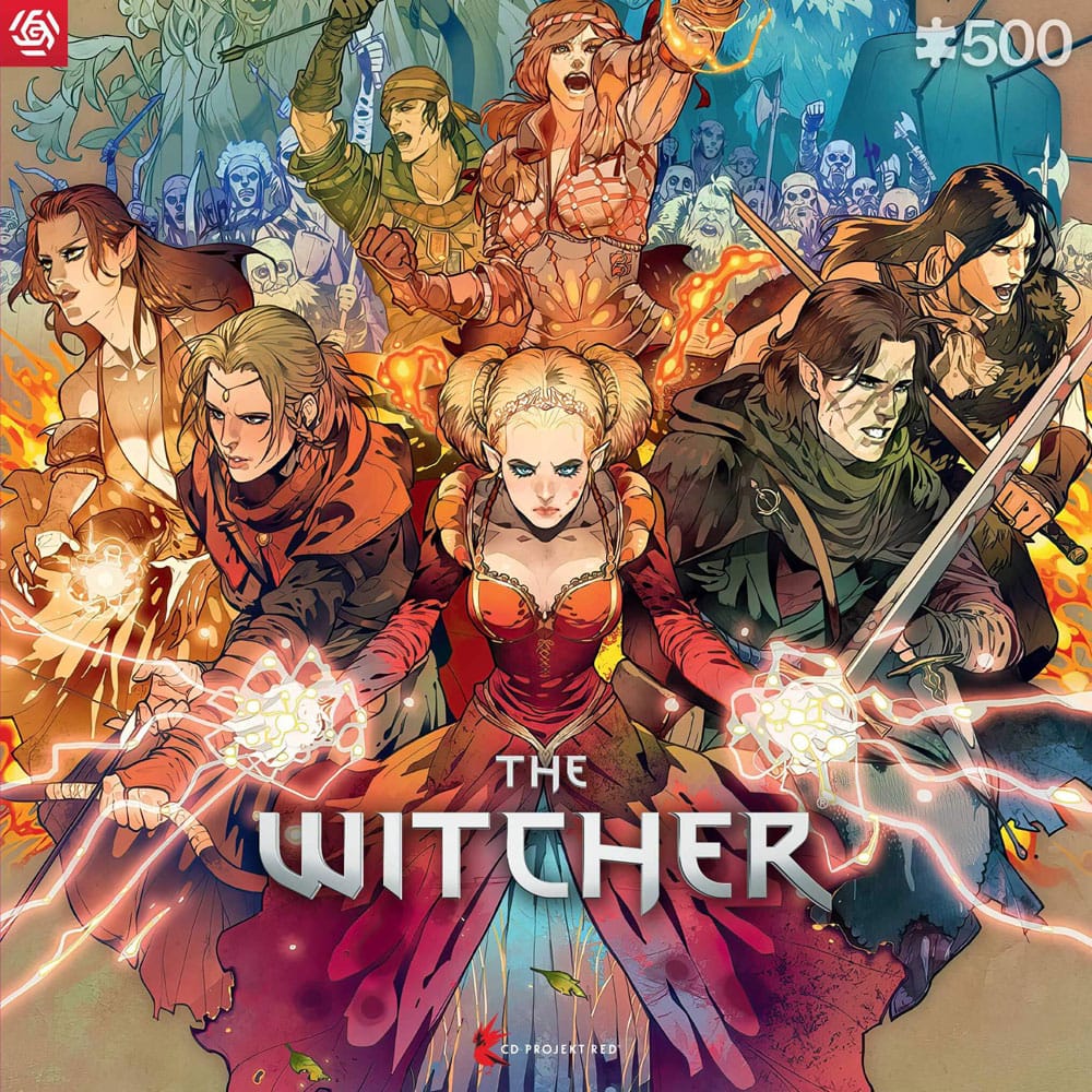 The Witcher Gaming Puzzle Scoia'tael (500 pieces) - MangaShop.ro