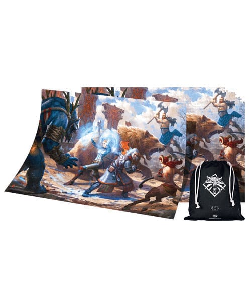 The Witcher III: Wild Hunt Gaming Puzzle Geralt & Triss in Battle (1000 pieces) - MangaShop.ro