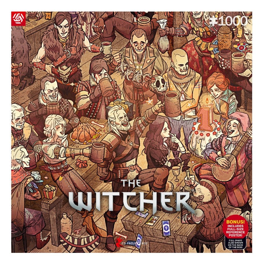 The Witcher Puzzle Birthday (1000 pieces) - MangaShop.ro