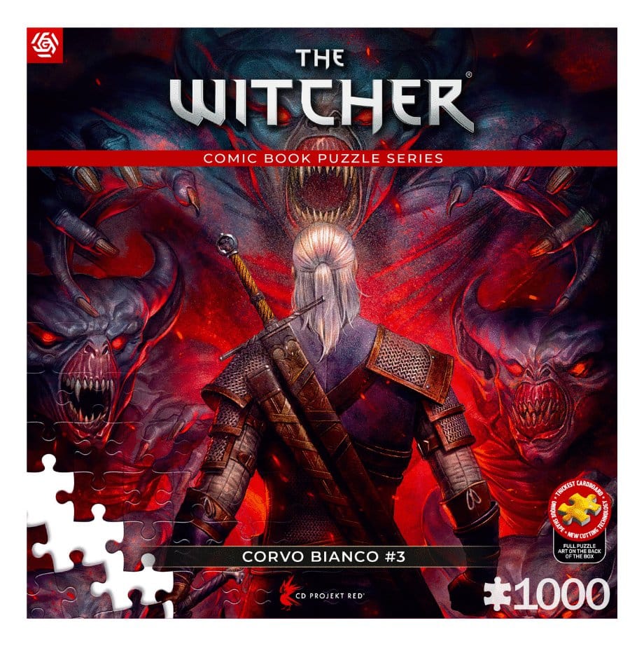 The Witcher Puzzle Corvo Bianco (1000 pieces) - MangaShop.ro