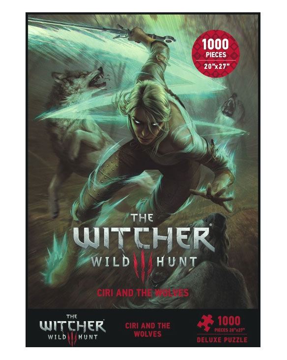 Witcher 3 Wild Hunt Puzzle Ciri and the Wolves - MangaShop.ro