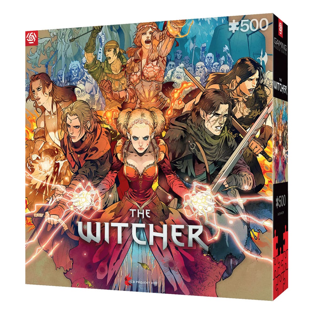 The Witcher Gaming Puzzle Scoia'tael (500 pieces) - MangaShop.ro