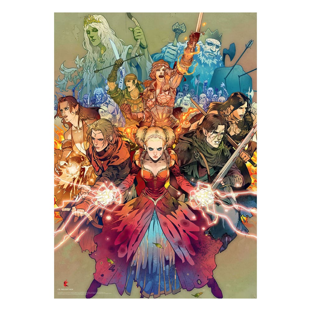 The Witcher Gaming Puzzle Scoia'tael (500 pieces) - MangaShop.ro