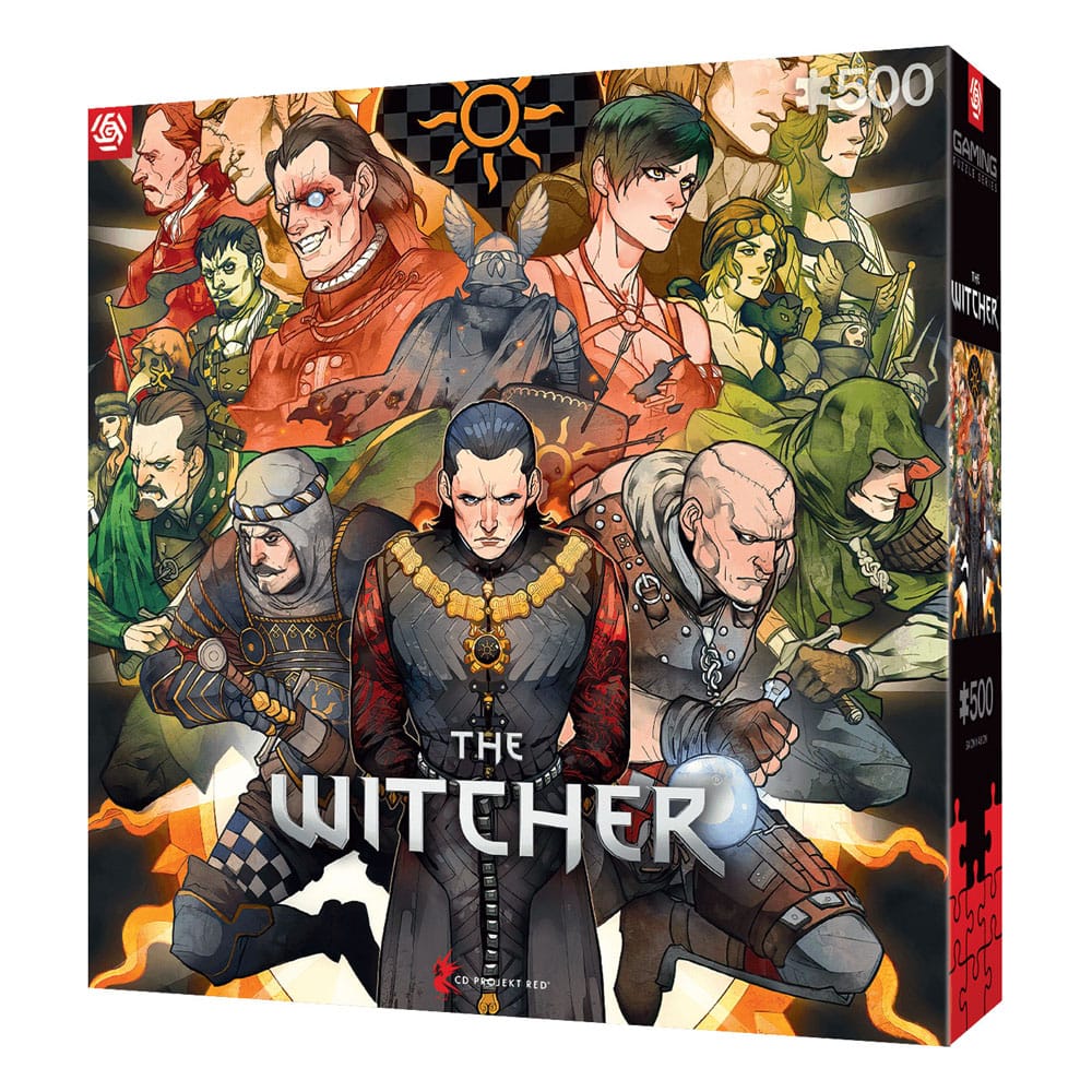 The Witcher Gaming Puzzle Nilfgaard (500 pieces) - MangaShop.ro