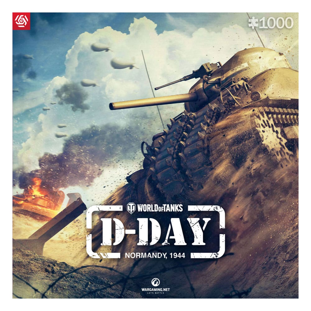 World of Tanks Gaming Puzzle D-Day (1000 pieces) - MangaShop.ro