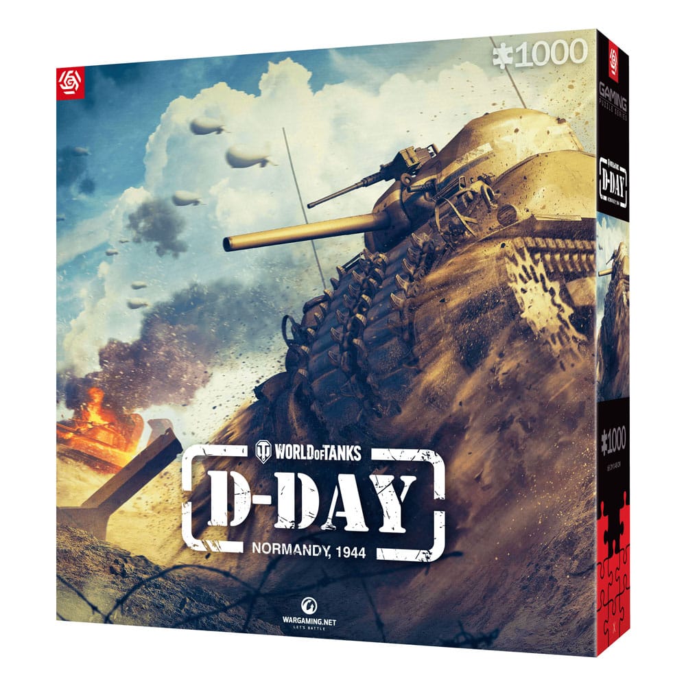 World of Tanks Gaming Puzzle D-Day (1000 pieces) - MangaShop.ro