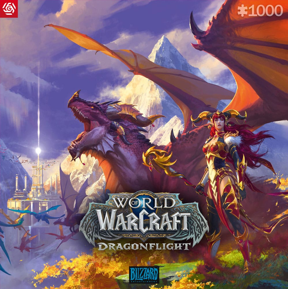 World of Warcraft Gaming Puzzle Dragonflight Alexstrasza (1000 pieces) - MangaShop.ro