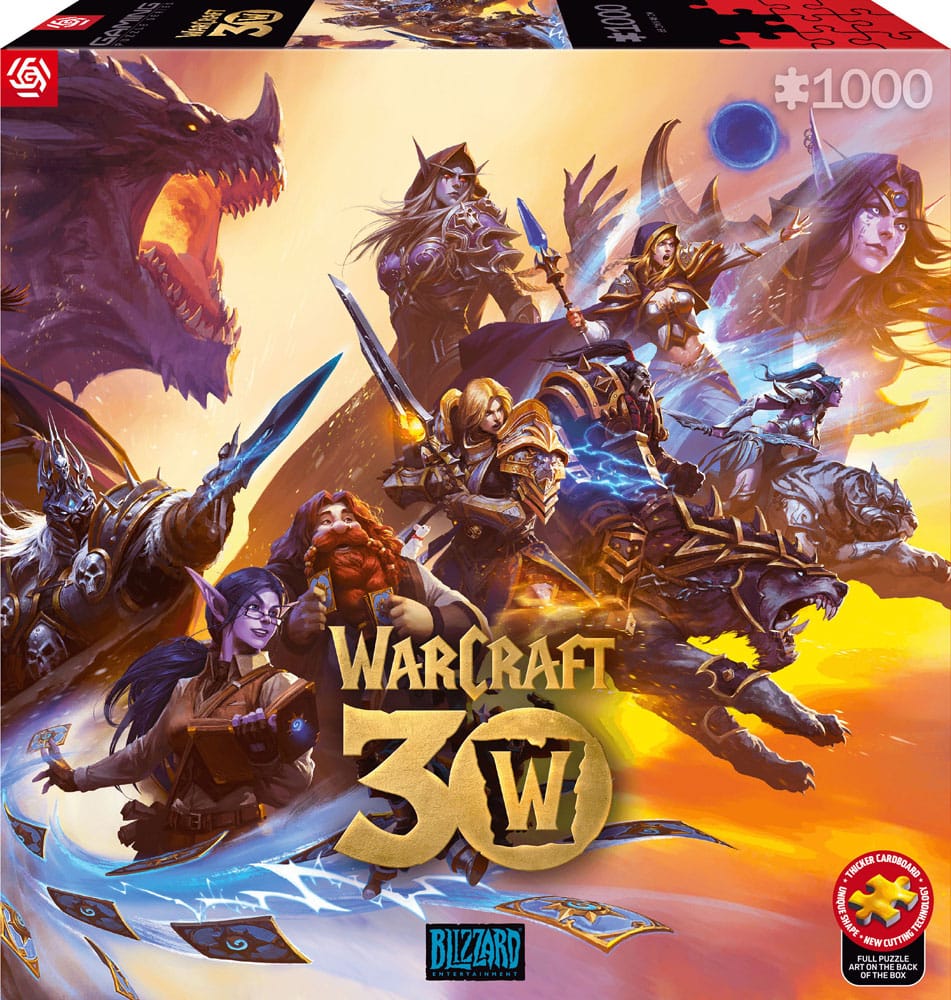 World of Warcraft Puzzle 30th Anniversary (1000 pieces) - MangaShop.ro