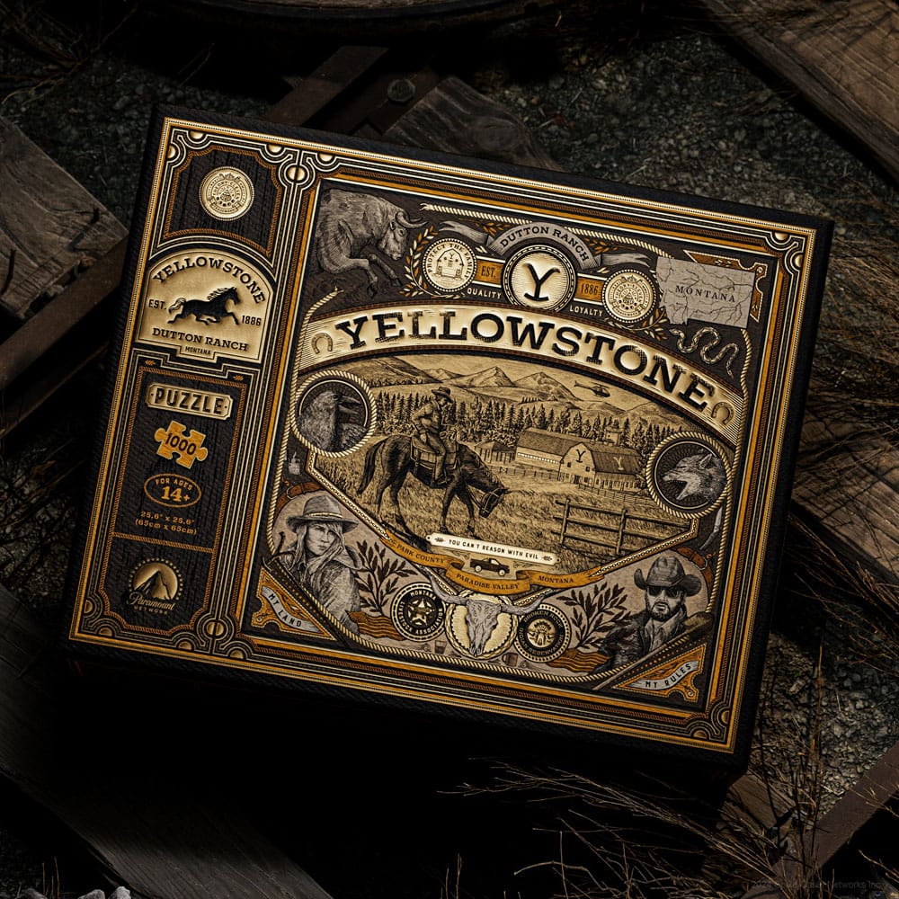 Yellowstone multi-dimensional puzzle (1000 pieces) - MangaShop.ro