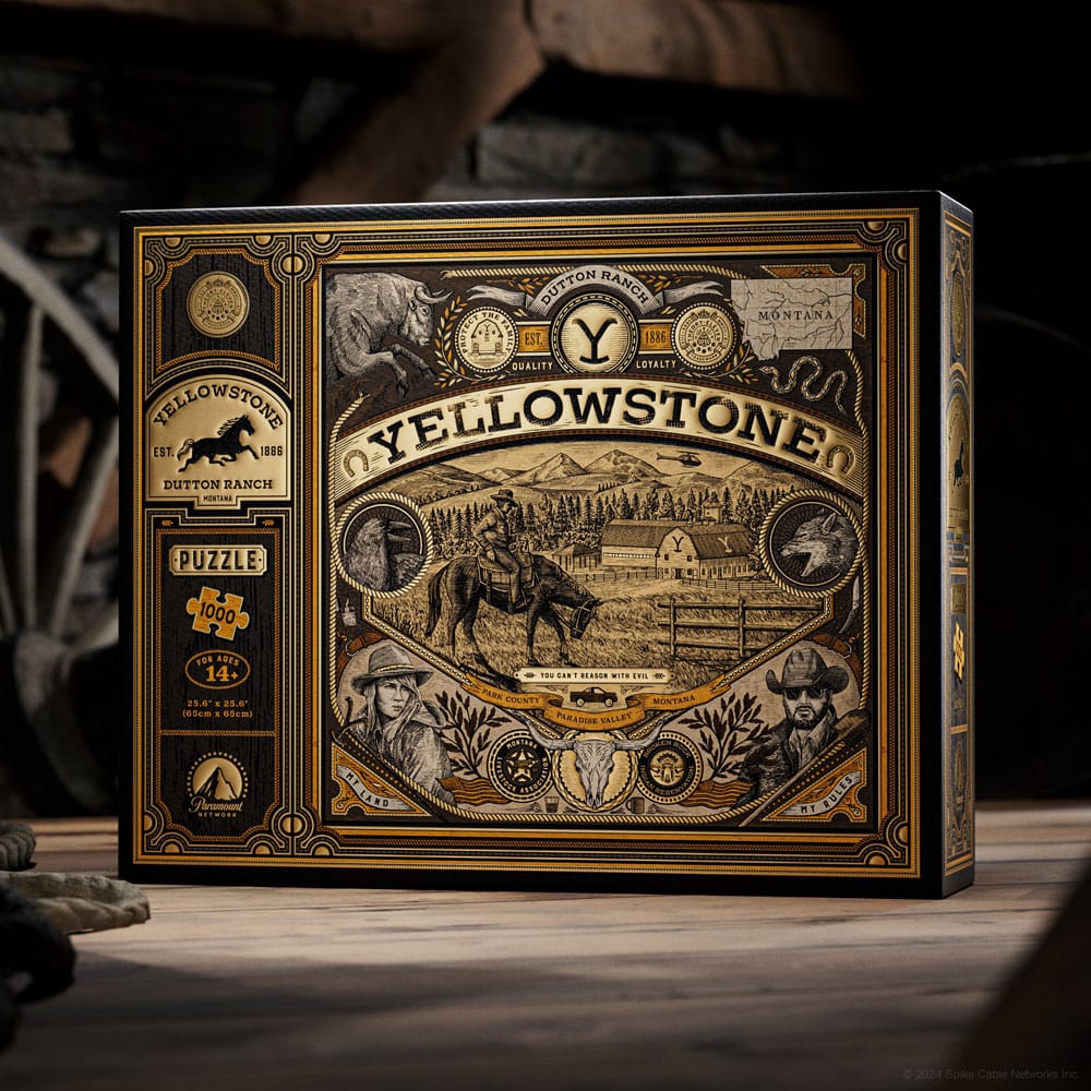 Yellowstone multi-dimensional puzzle (1000 pieces) - MangaShop.ro