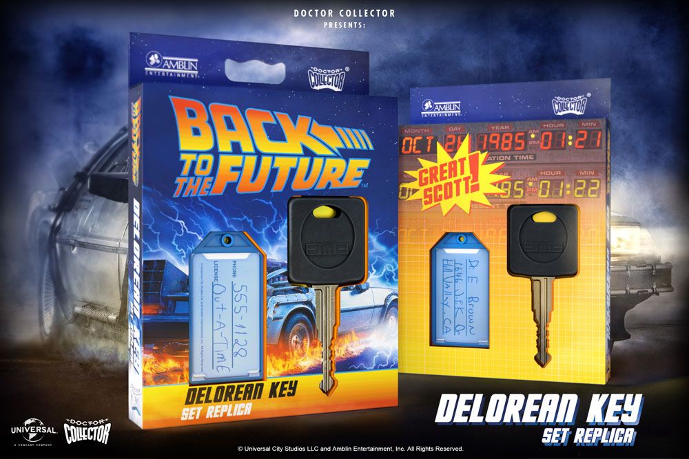 Back To The Future Replica 1/1 DeLorean Key - MangaShop.ro