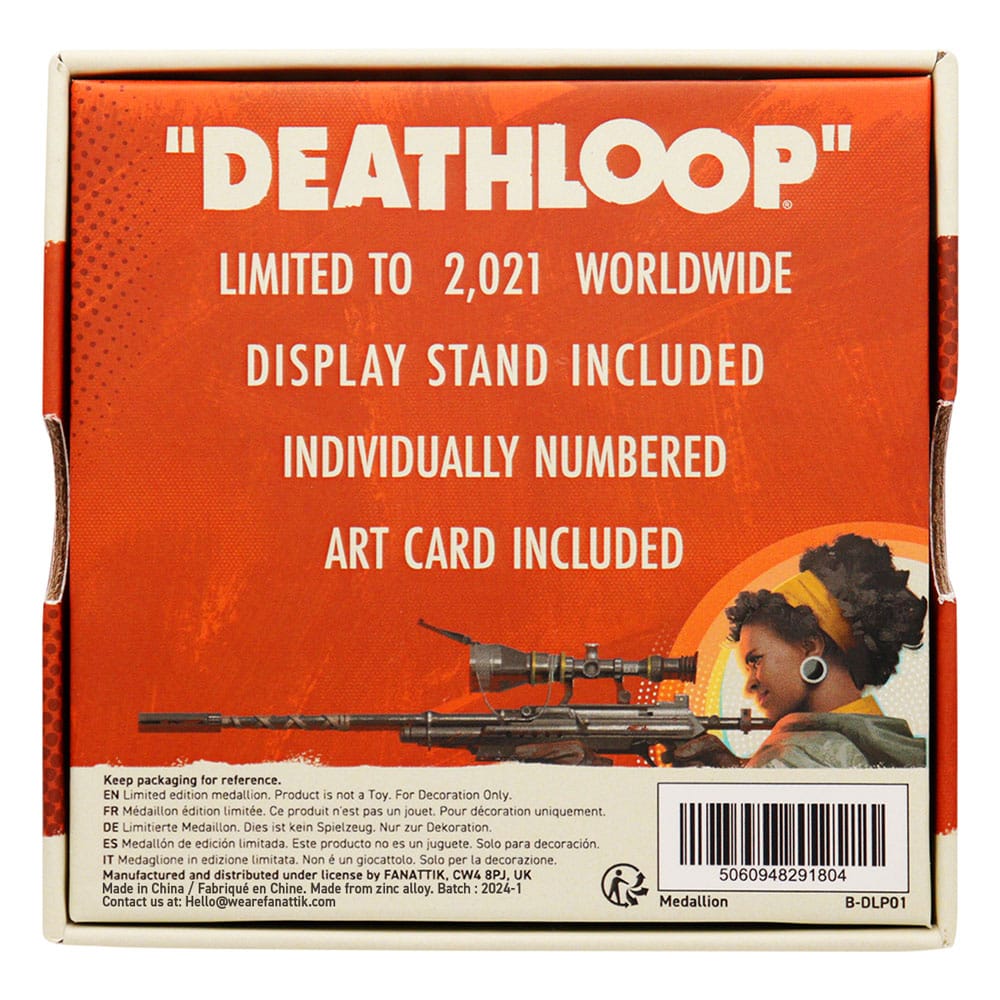 Deathloop Replica Trinket Medallion Limited Edition - MangaShop.ro