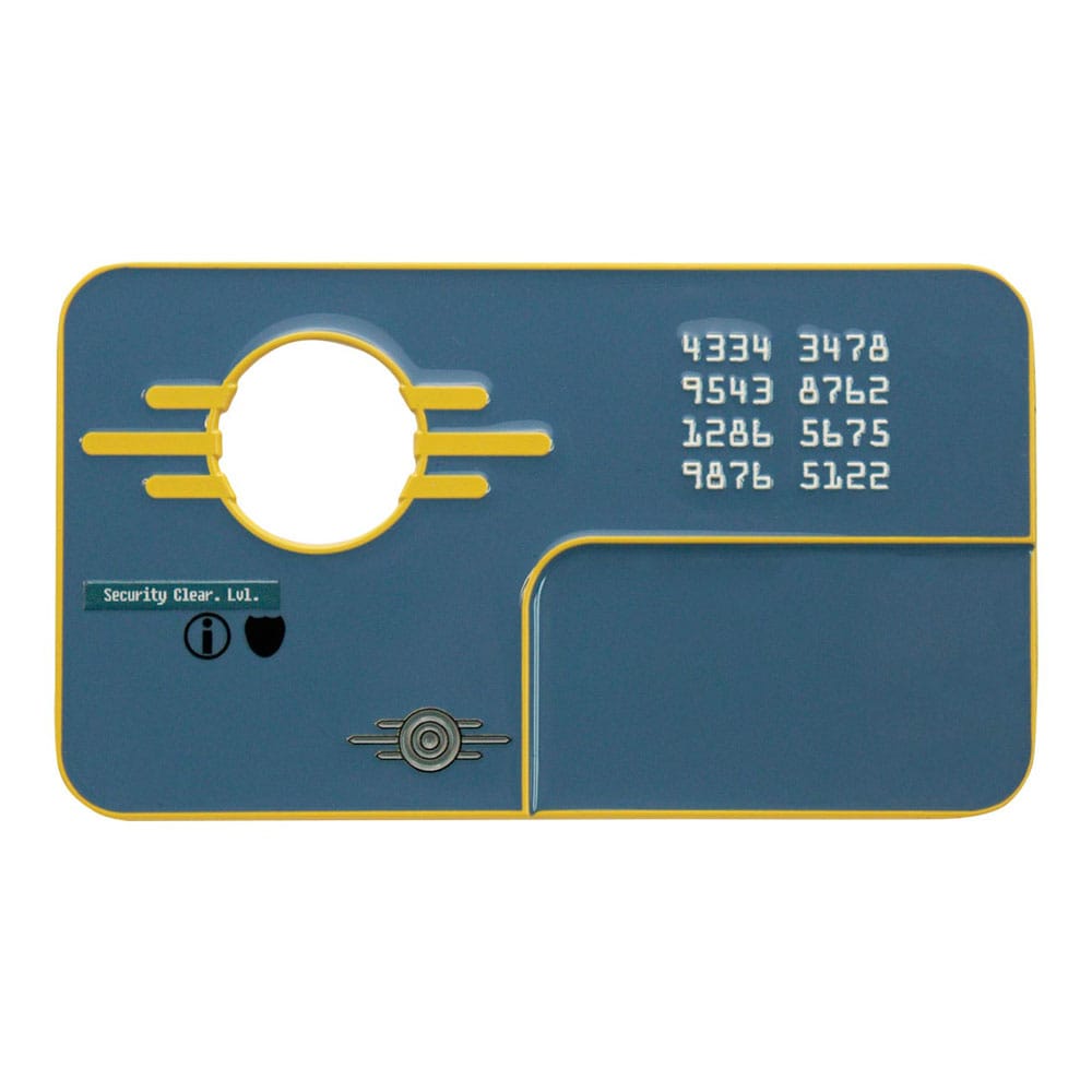 Fallout Replica Vault Security Keycard Limited Edition - MangaShop.ro