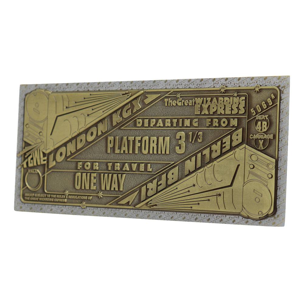 Fantastic Beasts Replica The Great Wizarding Express Limited Edition Train Ticket - MangaShop.ro