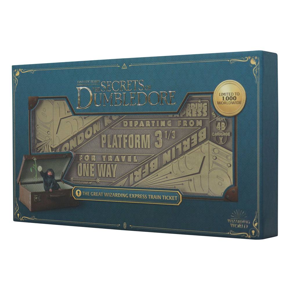 Fantastic Beasts Replica The Great Wizarding Express Limited Edition Train Ticket - MangaShop.ro
