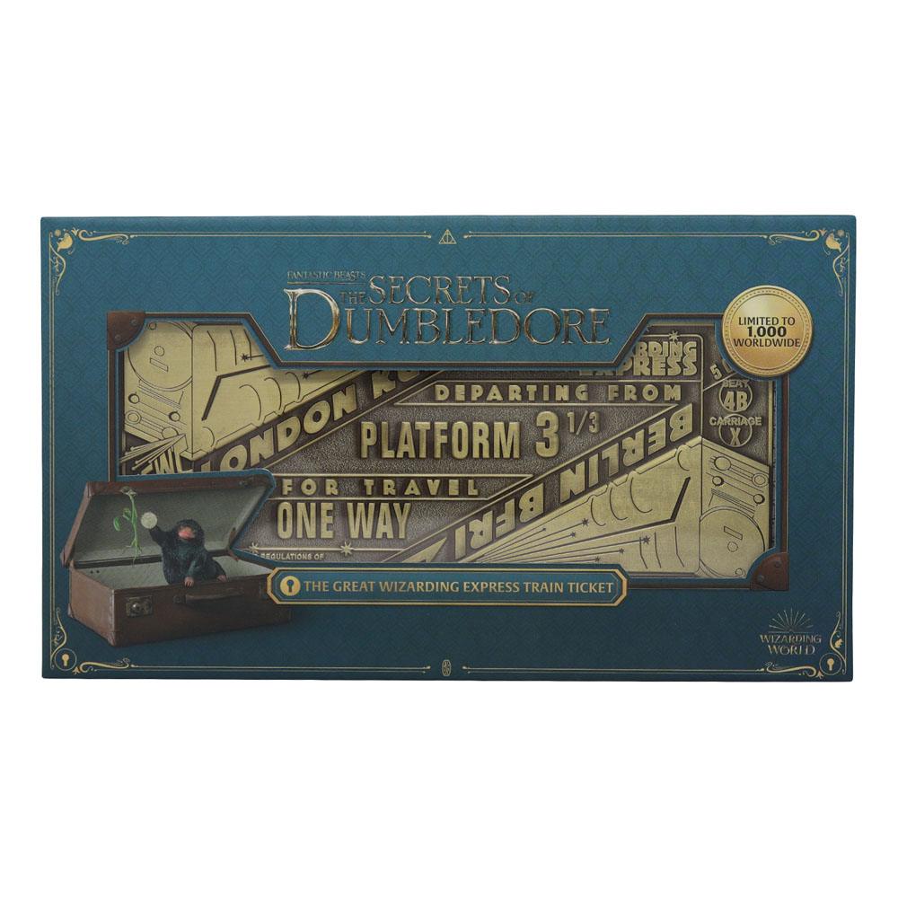 Fantastic Beasts Replica The Great Wizarding Express Limited Edition Train Ticket - MangaShop.ro