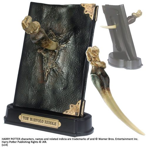 Harry Potter Replica 1/1 Basilisk Fang and Tom Riddle Diary - MangaShop.ro
