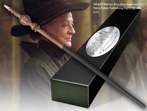 Harry Potter Wand Professor Minerva McGonagall (Character-Edition) - MangaShop.ro