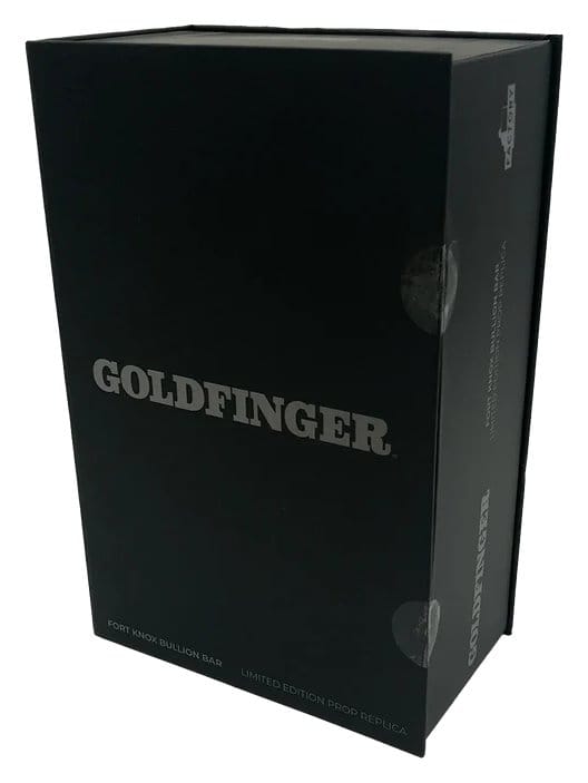 James Bond Prop Replica 1/1 Goldfinger Fort Knox Bullion Bar 25 cm Limited Edition - MangaShop.ro