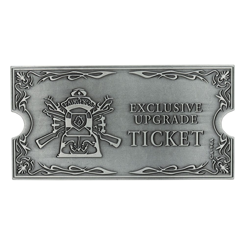 Resident Evil 4 Replica 1/1 Metal Exclusive Upgrade Ticket - MangaShop.ro