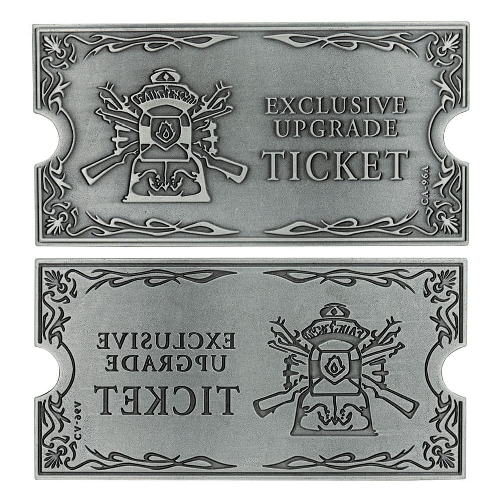 Resident Evil 4 Replica 1/1 Metal Exclusive Upgrade Ticket - MangaShop.ro