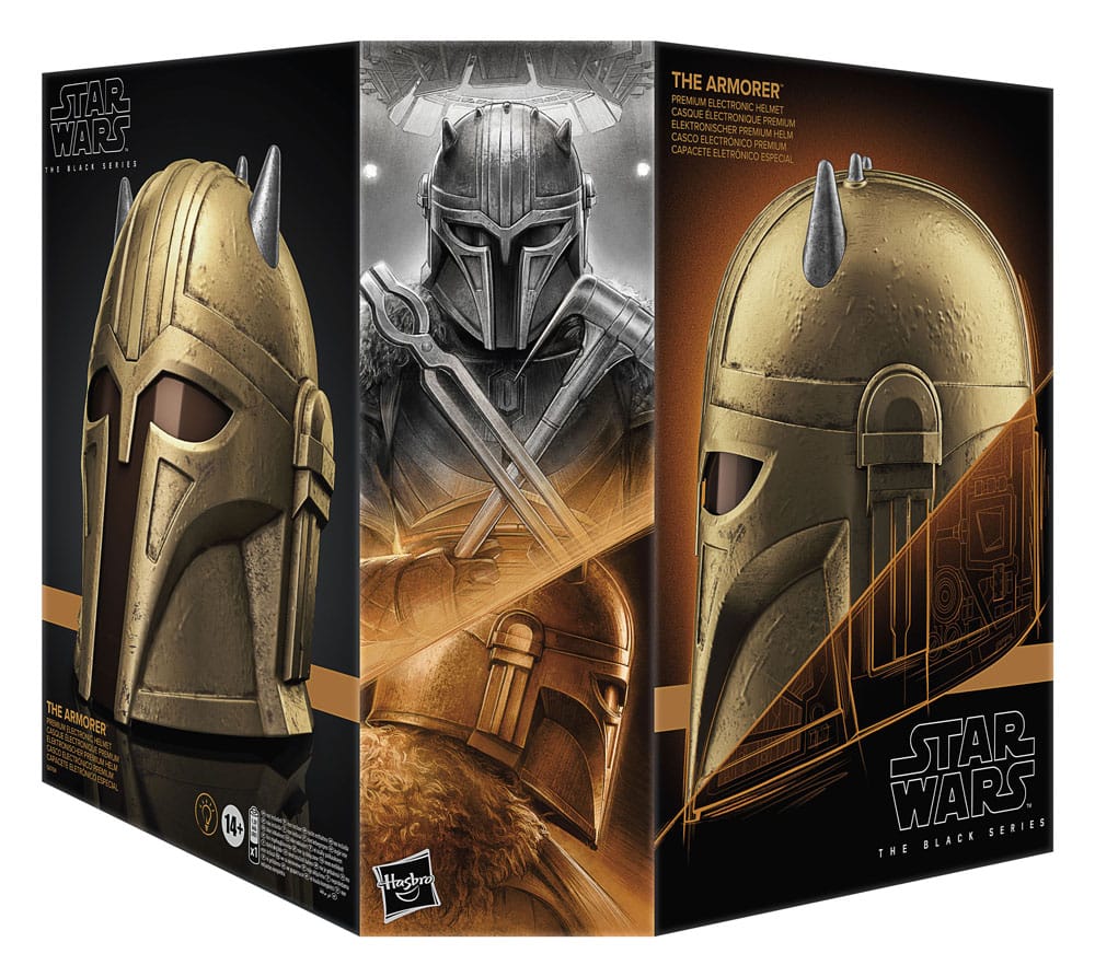 Star Wars: The Mandalorian Black Series Electronic Helmet The Armorer - MangaShop.ro