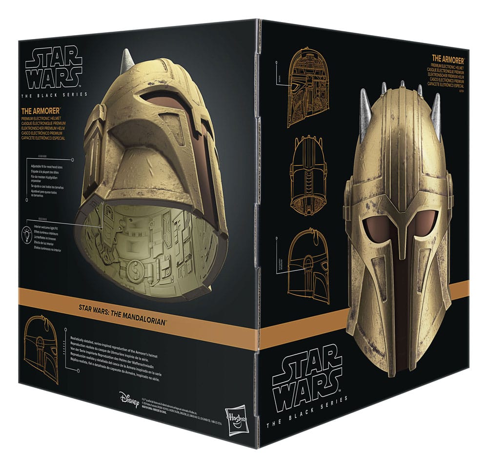 Star Wars: The Mandalorian Black Series Electronic Helmet The Armorer - MangaShop.ro