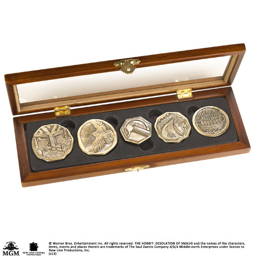 The Hobbit Dwarven Treasure Coin Set - MangaShop.ro