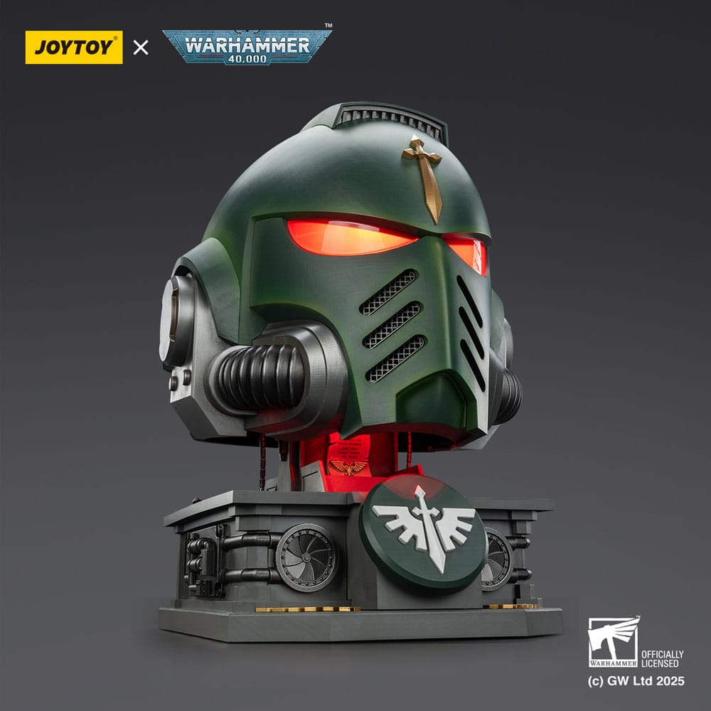 Warhammer 40,000: Dark Angels MkX Helmet & Display Stand 44 cm - MangaShop.ro