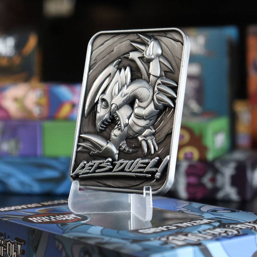 Yu-Gi-Oh! Replica Card Blue Eyes Toon Dragon Limited Edition - MangaShop.ro