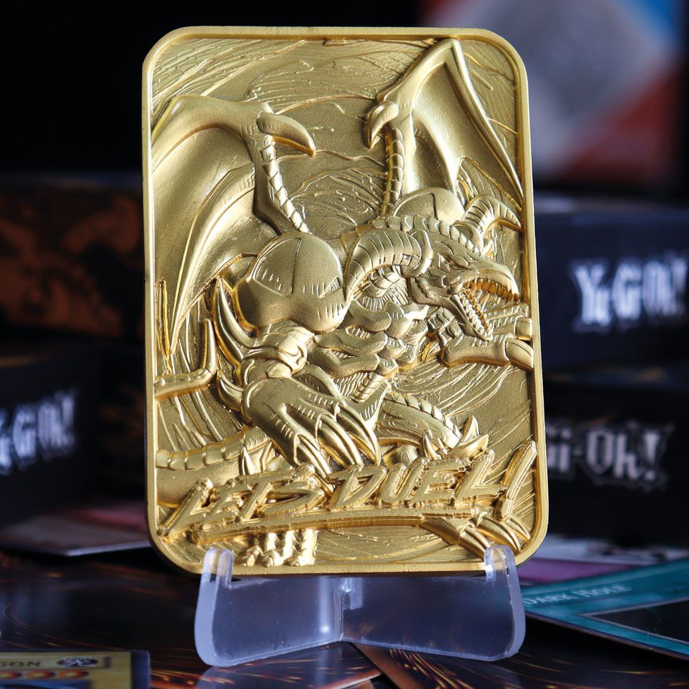 Yu-Gi-Oh! Replica Card B. Skull Dragon (gold plated) - MangaShop.ro