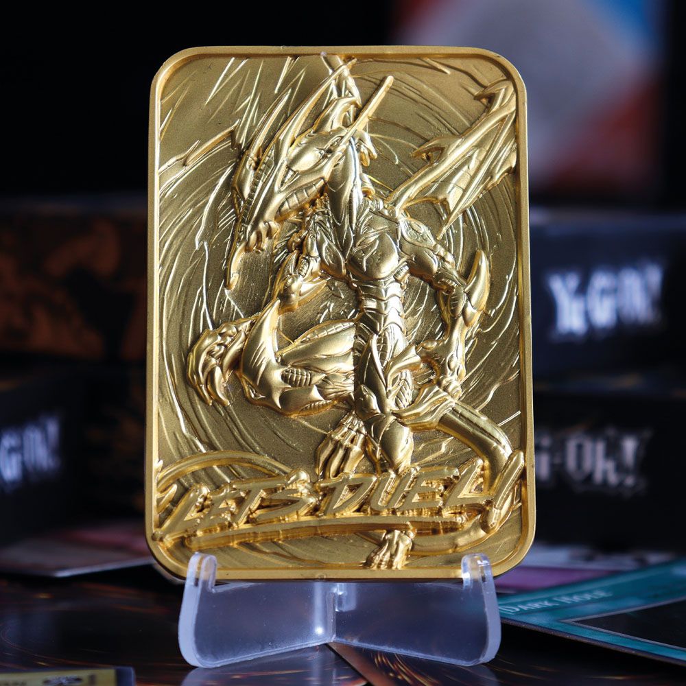 Yu-Gi-Oh! Replica Card Stardust Dragon (gold plated) - MangaShop.ro