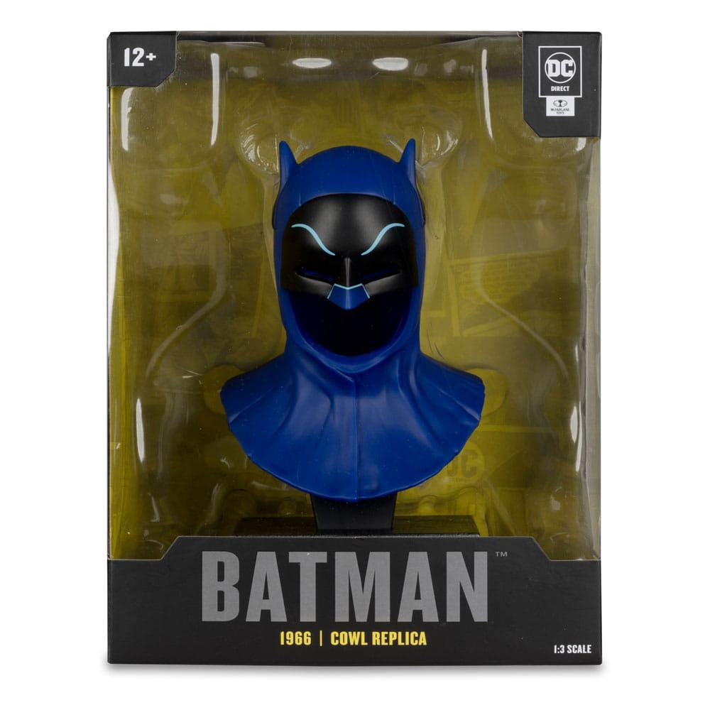 Batman 1966 DC Direct Mini Replica 1/3 Batman Cowl 17 cm - MangaShop.ro
