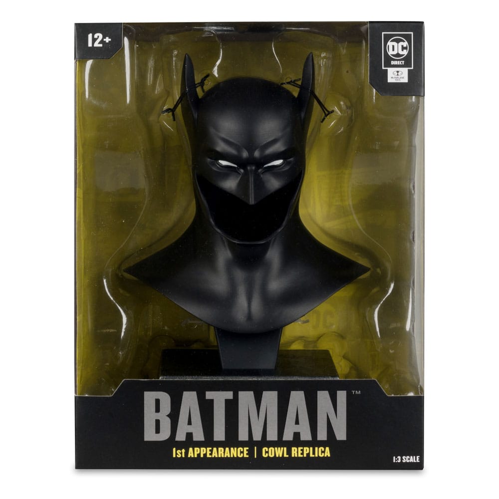 Batman DC Direct Mini Replica 1/3 Batman Cowl (Detective Comics #27) (1st Apperance) 18 cm - MangaShop.ro