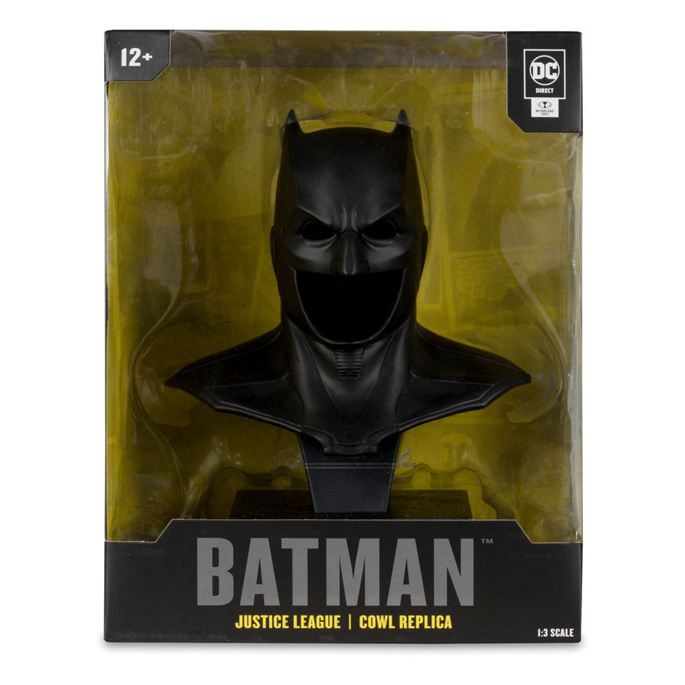 Batman DC Direct Mini Replica 1/3 Batman Cowl (Justice League Tactical Suit) 19 cm - MangaShop.ro
