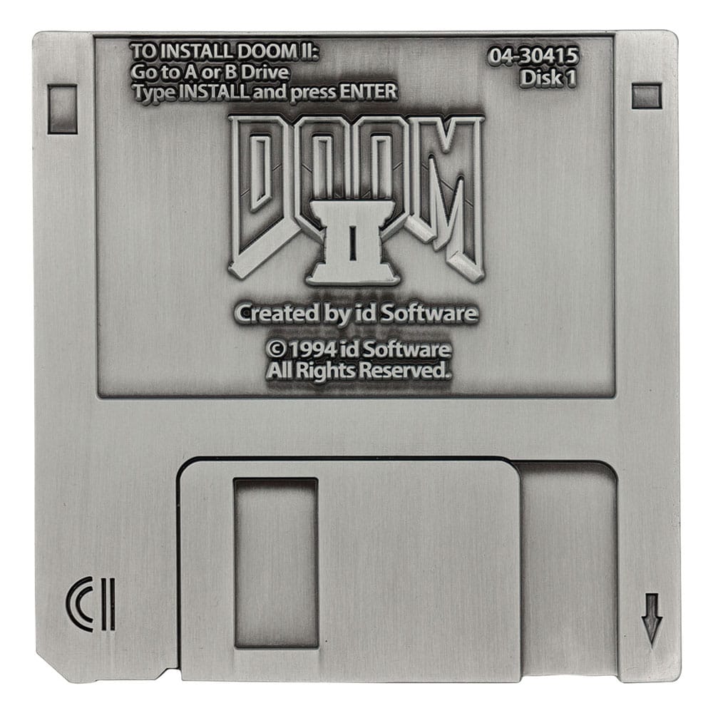 Doom 2 Replica Arena Floppy Disk Limited Edition - MangaShop.ro