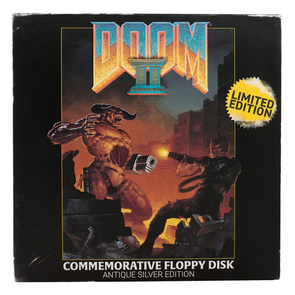 Doom 2 Replica Arena Floppy Disk Limited Edition - MangaShop.ro