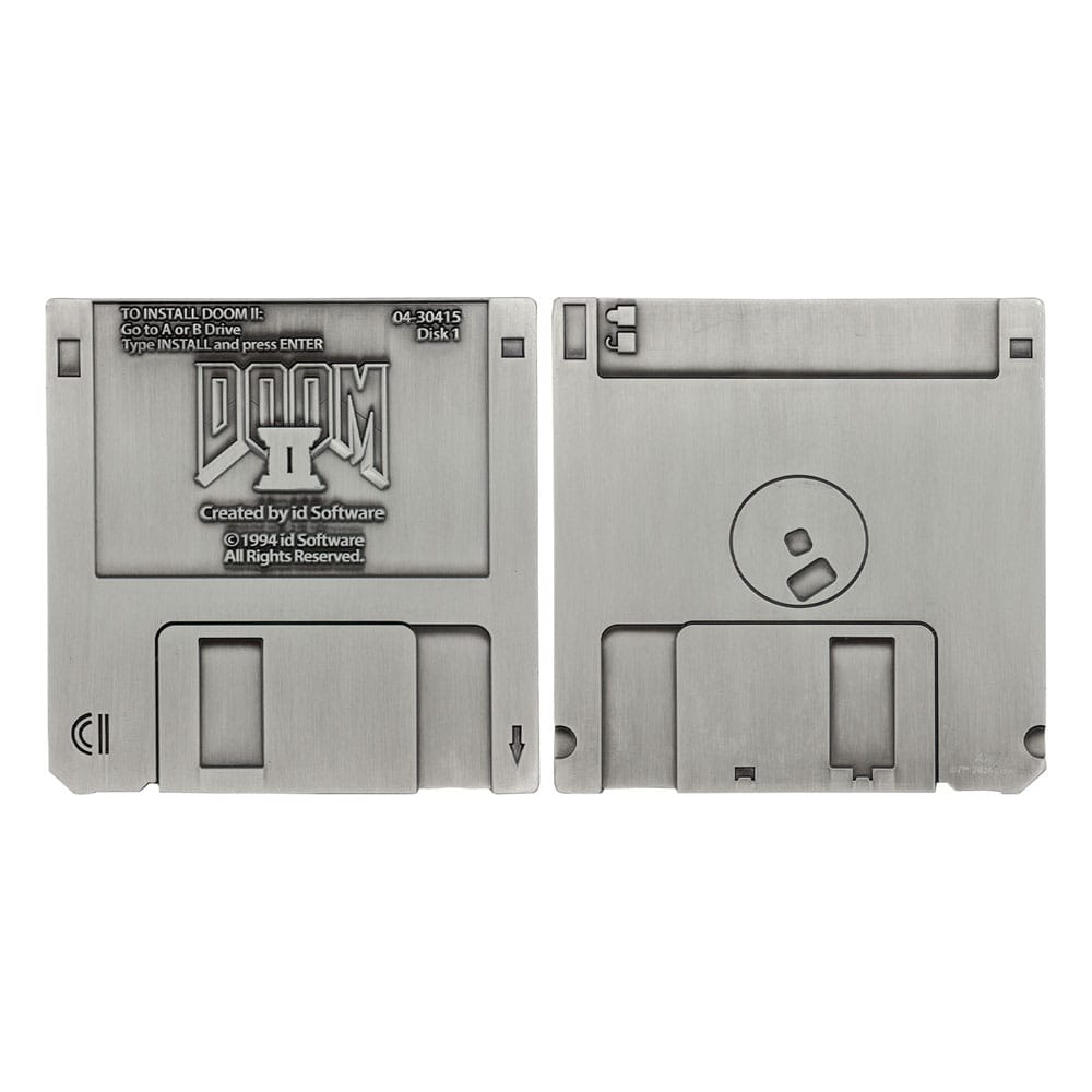 Doom 2 Replica Arena Floppy Disk Limited Edition - MangaShop.ro