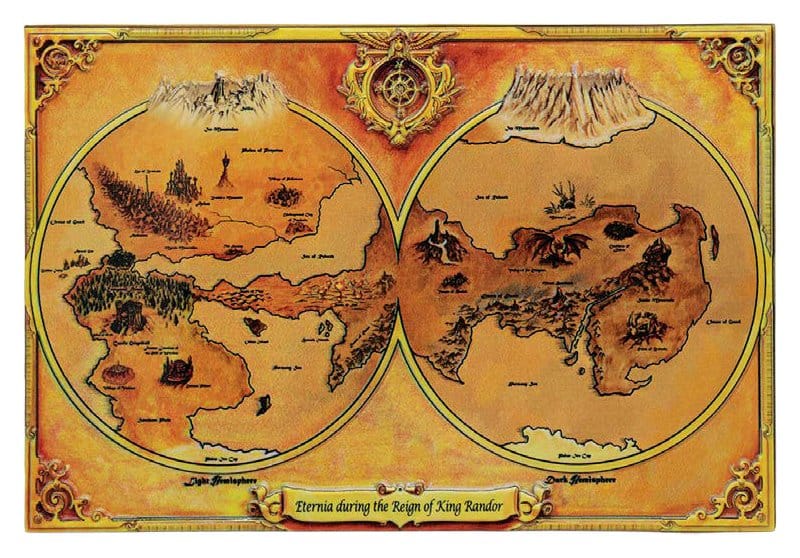 Masters of the Universe Replica Metal Map of Eternia Limited Edition 10 x 15 cm - MangaShop.ro