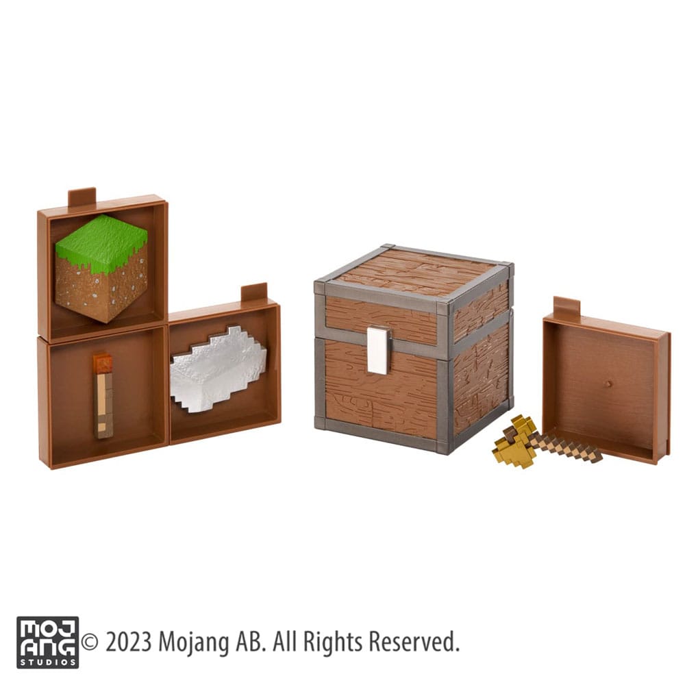 Minecraft Loot Chest Plains 10 cm - MangaShop.ro