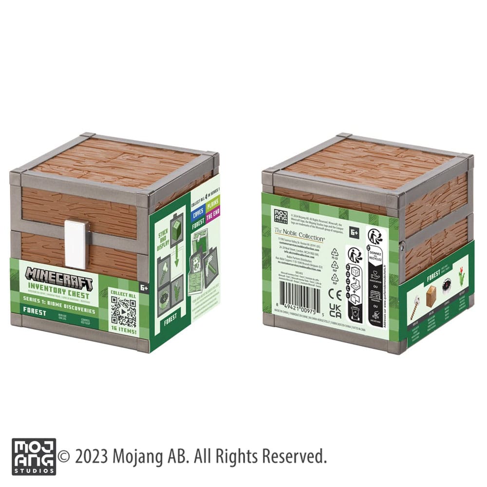 Minecraft Loot Chest Forest 10 cm - MangaShop.ro