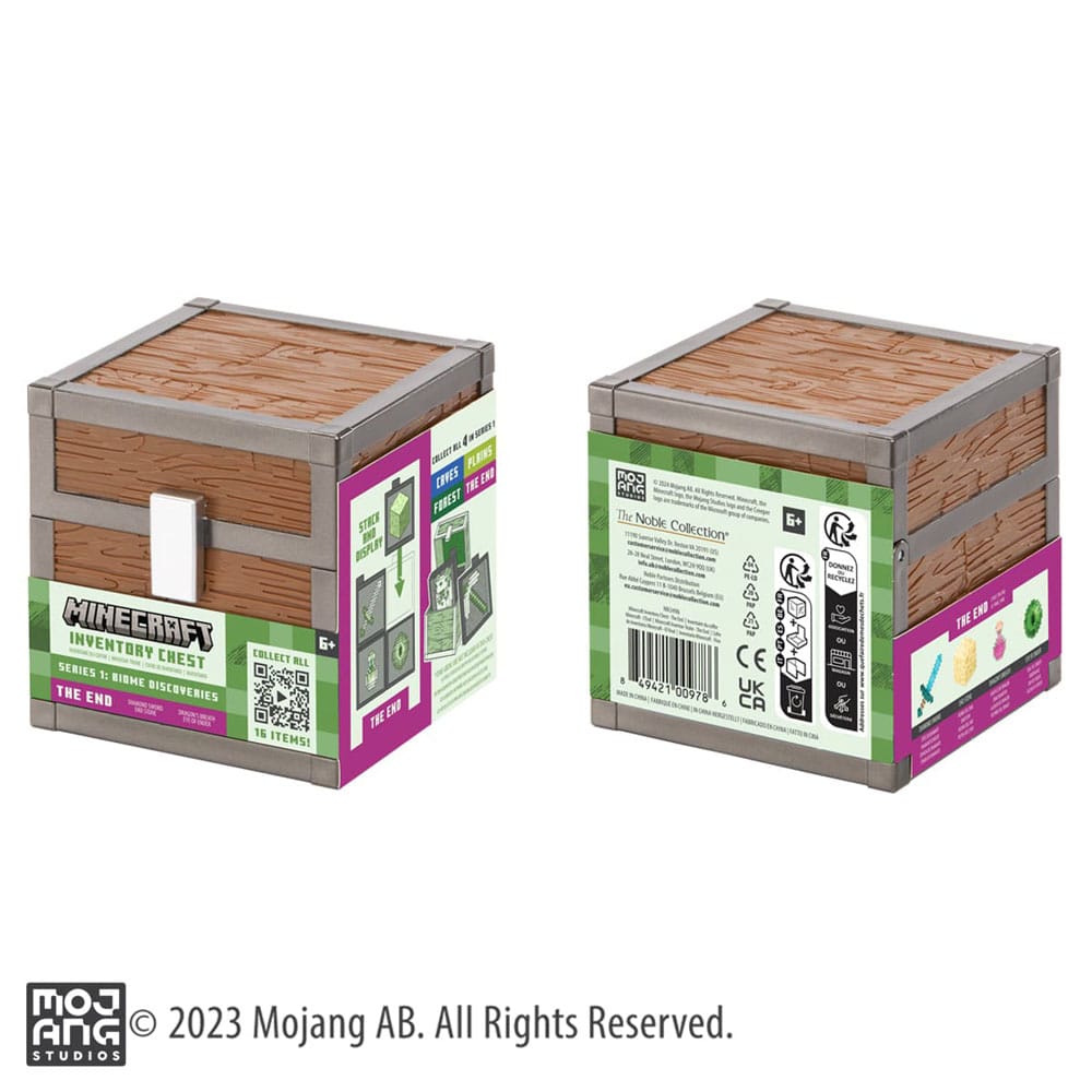 Minecraft Loot Chest The End 10 cm - MangaShop.ro