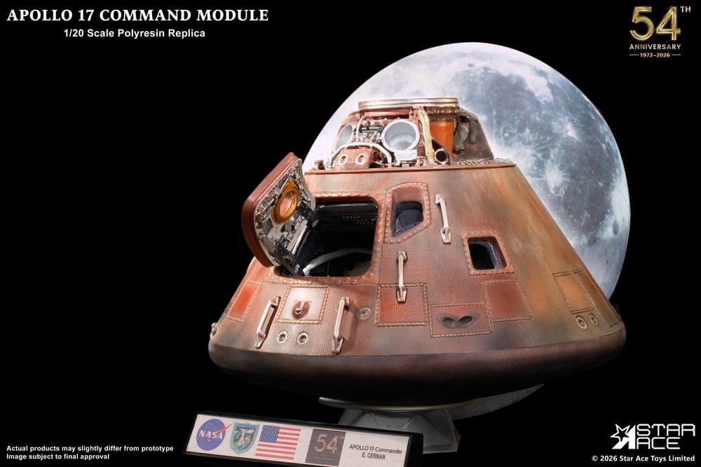 Apollo 17 Replik 1/20 Command Module 20 cm - MangaShop.ro