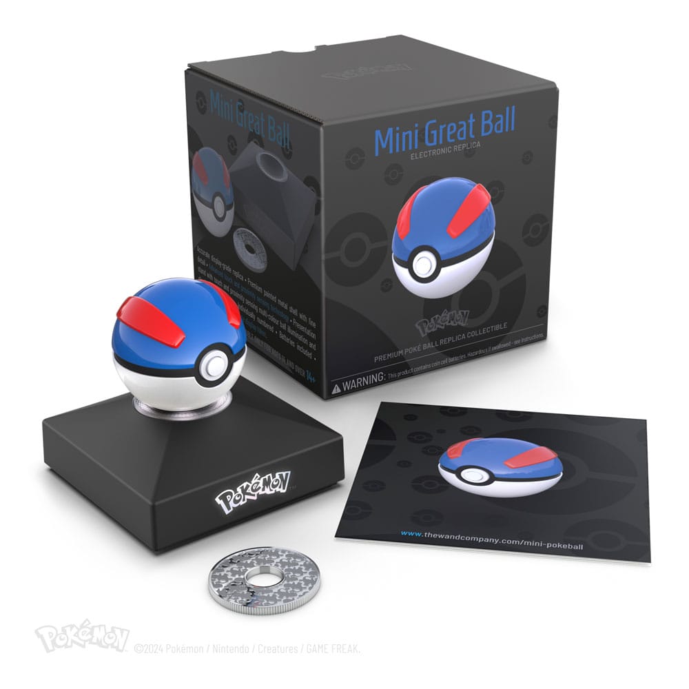 Pokemon Diecast Replica Mini Great Ball - MangaShop.ro